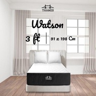 Thames ที่นอนยางพาราแท้ หนาแน่น แข็งแรง ความหนา 8 นิ้ว รุ่น Watson ลดอาการปวดหลัง รองรับสรีระ