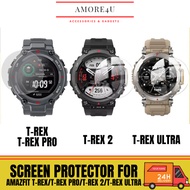 High Aluminum Super Hard Tempered Glass Screen Protector For Amazfit T-Rex Ultra | T-Rex 2 | Amazfit