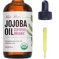 new Kate Blanc Cosmetics Jojoba Makes Hair Softer Smoother.Facial and Scraping Oil 2 oz, Organic, 10