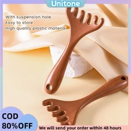 U.O. 6-Claws Head Massager Meridian Dredging Head Scalp Massager Scraper Massage Comb