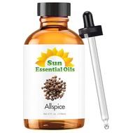 Sun Essential Oils 4oz - Allspice Essential Oil - 4 Fluid Ounces - All Spice Oil - All Spice Essenti
