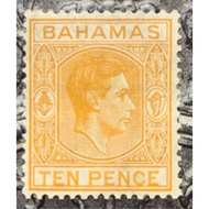 BAHAMAHS TEN PENCE Stamp Not Used