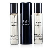Chanel 香奈兒 香奈兒之藍旅行裝香水噴霧&amp;2補充裝 容量: 3x20ml/0.7oz