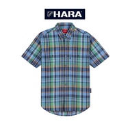 HARA เสื้อเชิ้ตลายสก็อตแขนสั้น HMGS-048501