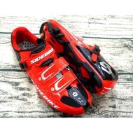 SIDEBIKE Cycling Mountain Bike Racing MTB Shoes (red)