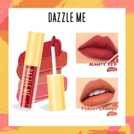 Dazzle ME Velvet Matte Lip Cream | Vitamin E Waterproof Long Lasting Pigmented Lipstick BPOM