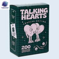 「Cardverse」 TALKING HEARTS Conversation Cards - Couple Card Game for Date Nights & Travel Adventures