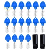 Beer Tap Plug Brush 18 Pack for Draft Beer Faucet Cap Plugs Cleaning Tap Rubber Stopper Plug Cover B