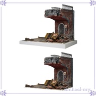 [SimhoabeMY] 1:35 Scale Bridge Architecture Building Model Kit Architecture Scene Assembly Model