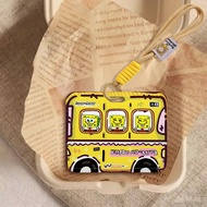 SpongeBob SquarePants Bus NFC Induction Metro Bus Campus Card ID Card Holder Card Case Student Card 