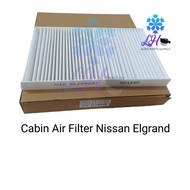 Cabin Air Filter Nissan Elgrand