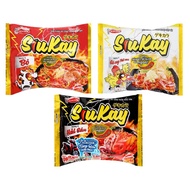 10 gói Mì SiuKay vị Bò cay/Hải sản 128g - Mì cay 7 cấp độ SiuKay