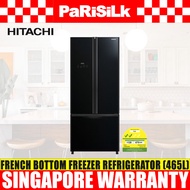 (Bulky) Hitachi R-WB560P9MS French Bottom Freezer Refrigerator (465L)