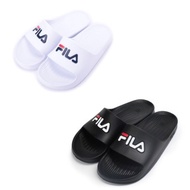 Fila Sports Casual Versatile Couple Black White Waterproof Slippers