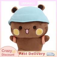 QIXIANG1 Dễ thương biểu hiện gói Búp bê Bubu DUDU đồ chơi sang trọng yier gấu trúc gấu plushie búp b