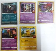 Ptcg 美版 萬聖節 謎擬Q 耿鬼 達克萊伊 比卡超 trick or trade gourgeist darkrai mimikyu gengar Pikachu 2022 2023 holo p