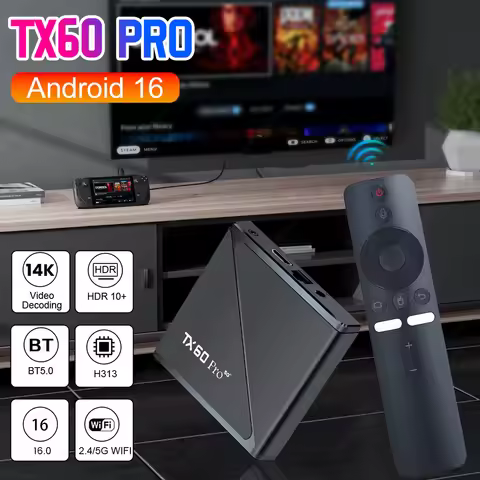 TV Box Android 24 14K 2.4G/5G Dual WiFi Media Player with Remote Set Top Box Android Box