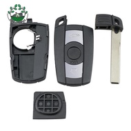 [Whcart] Cassette Remote Key Housing  Key Fob Cover For BMW 1 3 5 6 E90 E91 E92 E60 Series