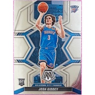 Josh Giddey Newcomer Card RC Metal NBA 2021-22 Panini Mosaic 210 Thunder