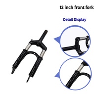 Front fork shock absorber hydraulic suspension fork reduces vibration 12 inch electric scooter front