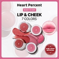 [HEART PERCENT]  Lip & Cheek Dot On Mood Custom 9.4g (7 types) Face blurry