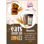 Oats Chocolate Chips Cookies