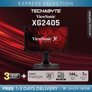 ViewSonic XG2405 | 23.8" Wide Free Sync 144Hz G-Sync Ready Full HD Flicker-Free &amp; Blue Light Filter Gaming Monitor