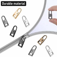 5 Pcs Zipper Pull Replacement Zipper Repair Kit Zipper Slider Pull Tab Metal Zipper Fixer Head for L