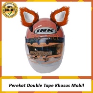 telinga kucing helm buat cewe /bando helm/helem ada telinganya/buat