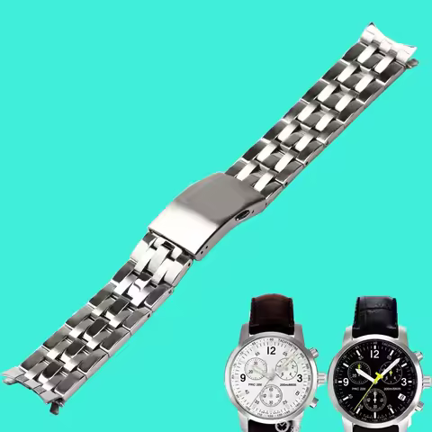 Suitable for Tissot Watch Strap Steel WatchBands 1853 Original T17 T461 T014 PRC200 Stainless Steel 