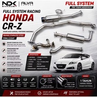 NDK KNALPOT RACING HONDA CRZ FULSET NDK FULLSYSTEM KNALPOT MOBIL CR-Z RACING MEREK NDK EXHAUST