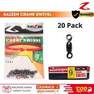 kili-kili Crane Swivel Kaizen Untuk pancing