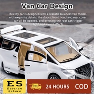 1:24 Toyota Alphard Diecast Model Car Replica