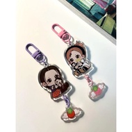 Porte-clés Nana et Hachi | Charm manga/anime Nana