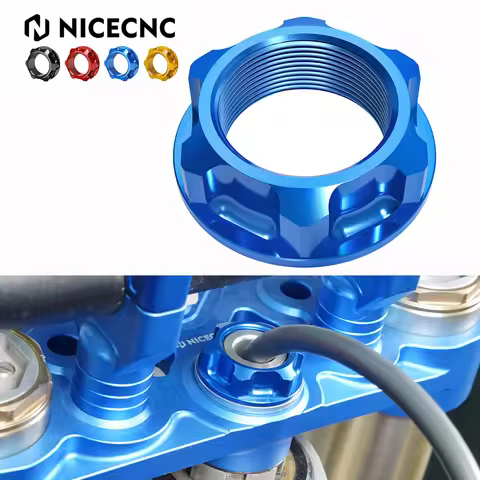 Motocross Steering Stem Nut For Yamaha YZ125 YZ250 YZ250F YZ450F YZ400F YZ426F YZ125X YZ250X YZ250FX
