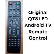 Original QT8 LED Android TV Remote Control  AMPQ LQ HEIDENZ GELL DENN TOBISHI