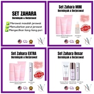 SET ZAHARA (Acne serum 5.5ml & kakadu brightening serum 5.5ml) & Hybrid Sunscreen