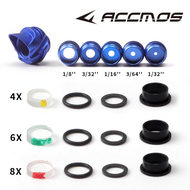 37/45 Degree Compound Bow Peep set Sight Inner Core Clarifier Lens Aperture Outdoor Hunting Fishing 
