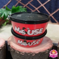 Tupperware Wadah Tempat Bekal Makanan Anak Mickey Minnie Handy Bowl Set