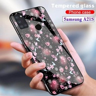 HP Softcase Glass Kaca SAMSUNG A21S - Case Protectivehp for SAMSUNG A21S [A08]
