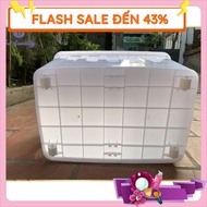 Viet Nhat 75l storage bin, thick, beautiful, durable, sturdy, convenient, fast delivery, cheap price