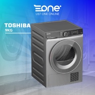 Toshiba Heat Pump Dryer (9KG)(10KG) | TD-BK100GHM(SK) TD-BK110GHM(SK) | Origin Inverter SenseDry™ An