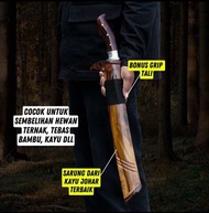 Golok Patimura Awet Tahan Lama | Potong Bambu Dan Kayu Dengan Mudah > Golok Tebas Baja Siap Pakai