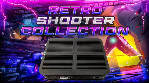 Retro Arcade Shooter Batocera V37 Game Box 300+ Shooting Games Support All series USB Light Gun