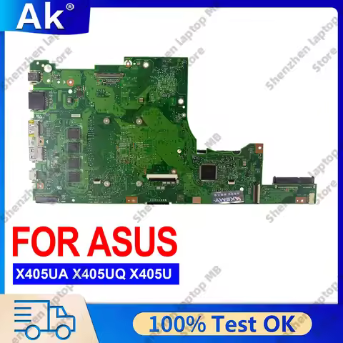 X405UA Laptop Motherboard For ASUS VivoBook X405UAR X405U X405UQ K405U S405U A405U S4100U S4000U V40