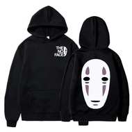 Anime Spirited Away Hoodies No Face Man Graphic Print Men Woman Hoodie Streetwear Sweatshirts Harajuku Pullovers Unisex