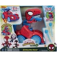 Spider-Man and His Magical Friends Marvel Spider-Rex Racing Car-8 Inches (about 20.3cm) Vehicle, wit