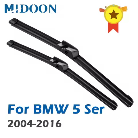 MIDOON Wiper Blades for BMW 5 Series E39 E60 E61 F07 F10 F11 520i 523i 525i 528i 530i 535i 540i 518d