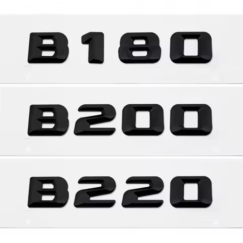Car-Styling For Mercedes Benz B180 B220 B200 Trunk Rear Number Letters Badge Emblem Sticker For W245