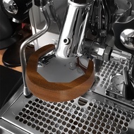 Coffee Machine Accessories Brewing Head Walnut Solid Wood Anti-Scalding Ring Heat Insulation Cover e